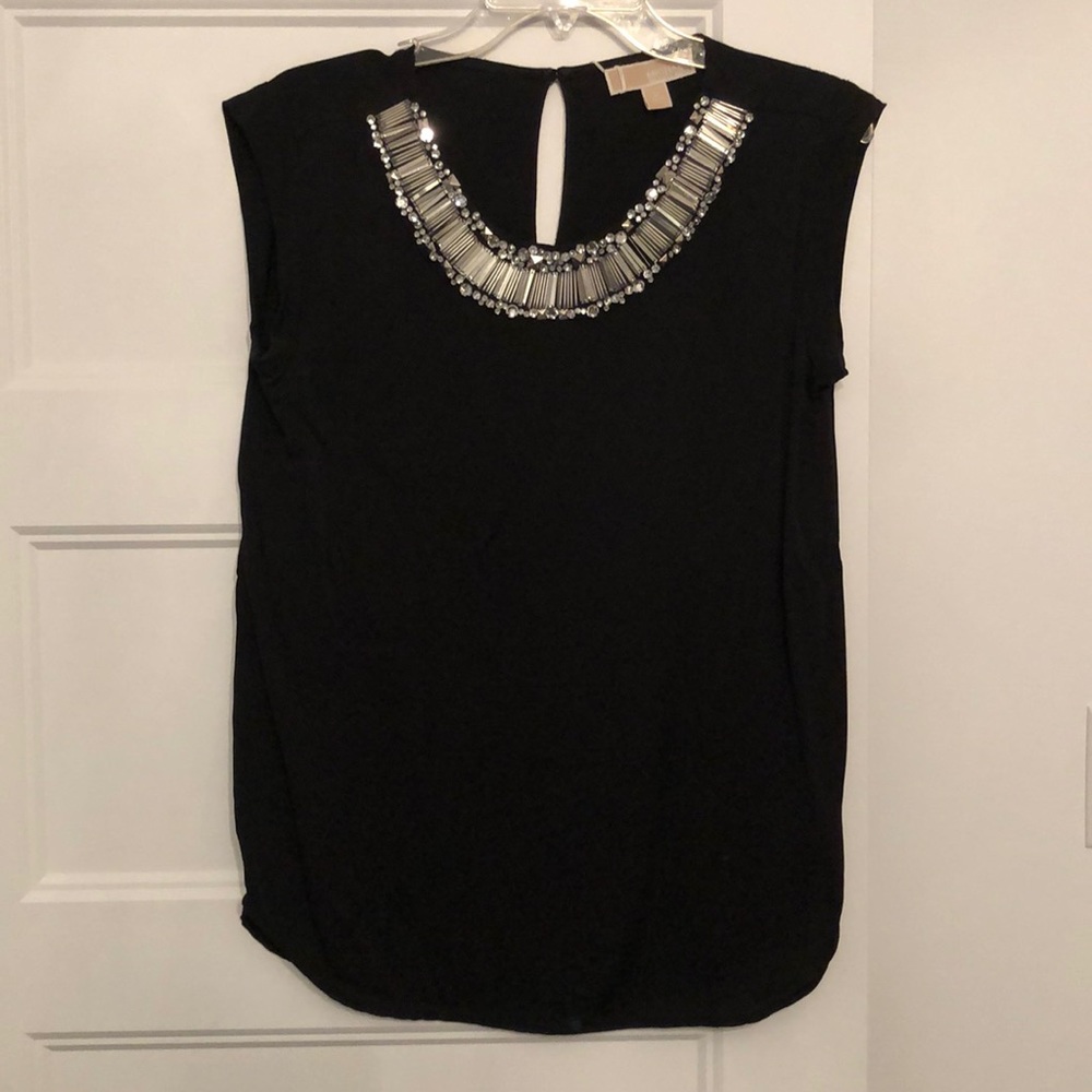 Mk embellished top size M